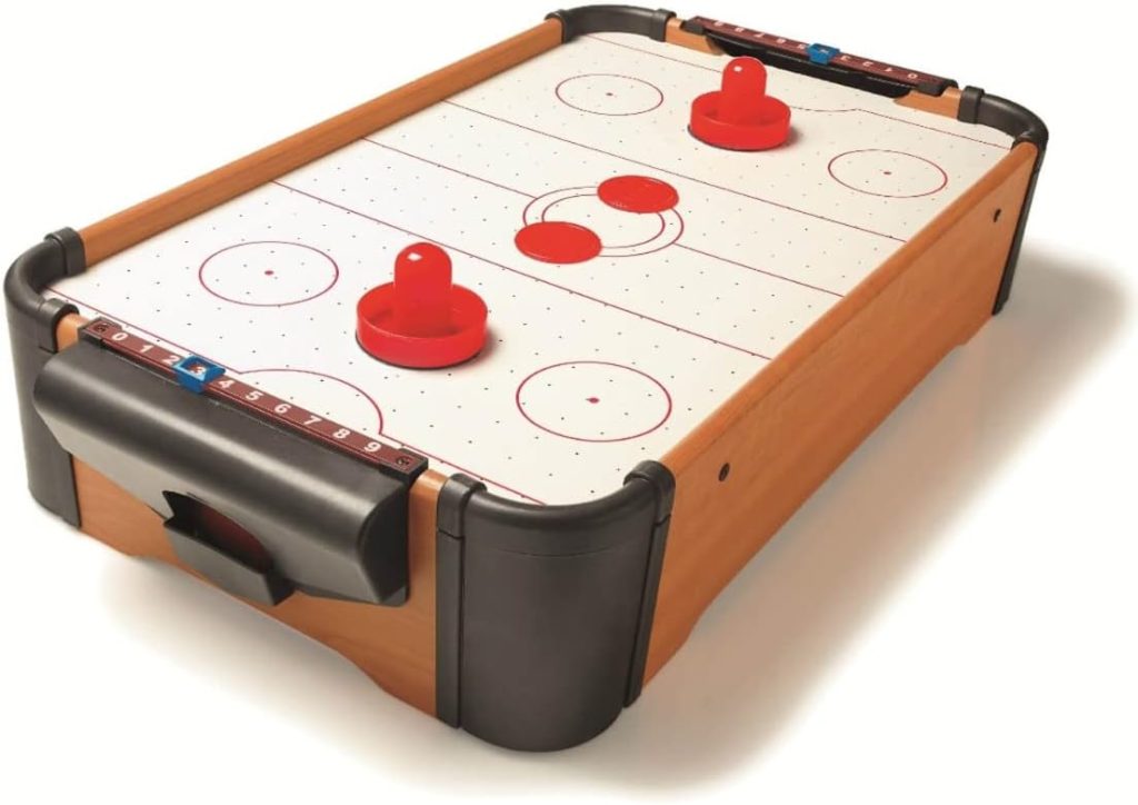 Juego clásico Air Hockey Portable de sobremesa (56 x 31 cm)